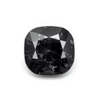 Black Spinel 1PC Small 7x7 MM Cushion Faceted Black Splendid Semi Precious Loose Gemstone