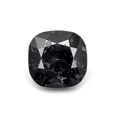 Black Spinel 1PC Small 7x7 MM Cushion Faceted Black Splendid Semi Precious Loose Gemstone