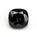Black Spinel 1PC Small 8x8 MM Cushion Faceted Black Luster Semi Precious Loose Gemstones