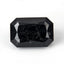 Black Spinel 1PC Large 10x12 MM Emerald Faceted Black Shine Semi Precious Loose Gems