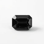 Black Spinel 1PC Tiny 5x7 MM Emerald Faceted Black Pure Semi Precious Loose Gems