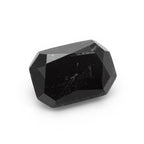 Black Spinel 1PC Small 6x9 MM Emerald Faceted Black Brilliant Semi Precious Loose Gemstones