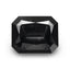 Black Spinel 1PC Large 9x11 MM Emerald Faceted Black Luster Semi Precious Loose Gemstones