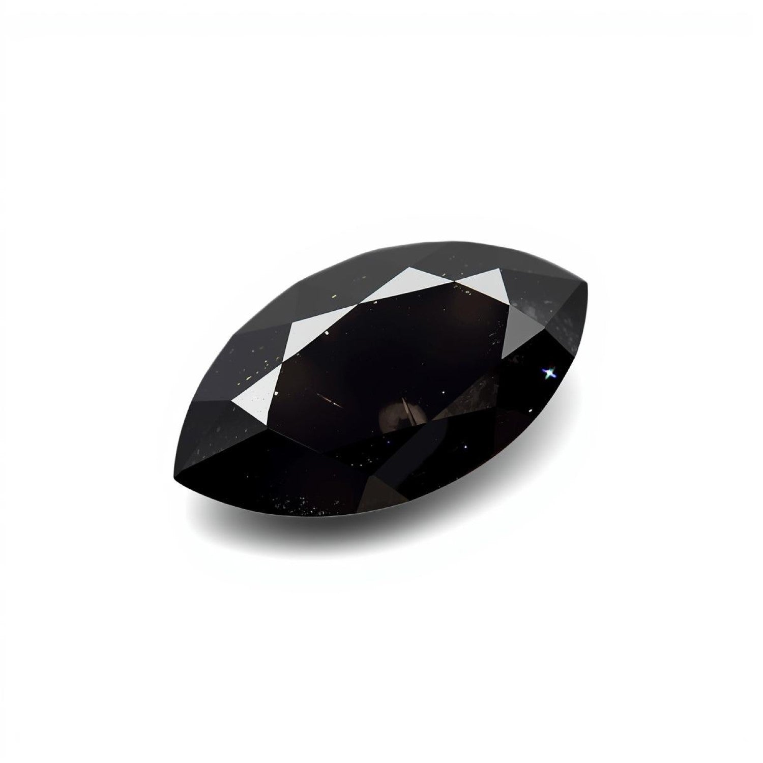 Black Spinel 10PC Tiny 2.5x5 MM Marquise Faceted Black Superior Semi Precious Gems Immagine principale del prodotto