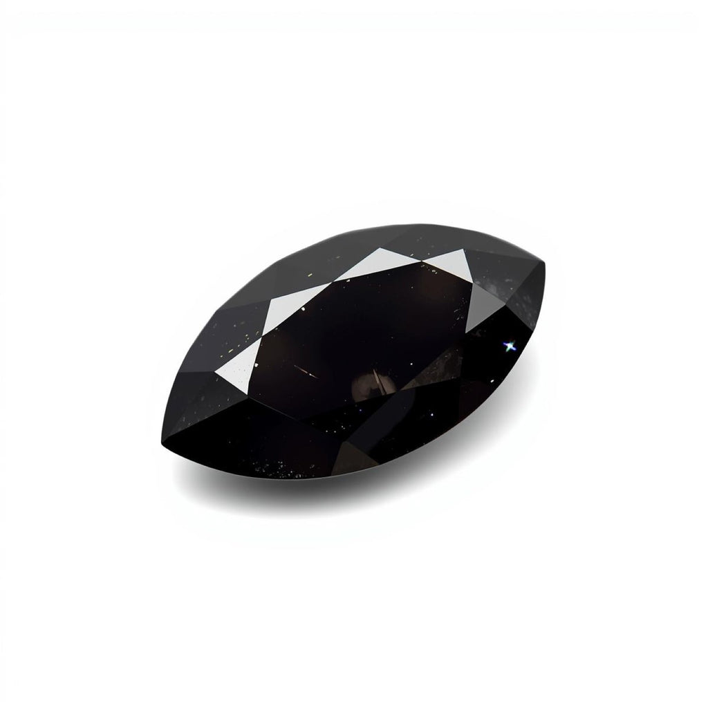 Black Spinel 10PC Tiny 2.5x5 MM Marquise Faceted Black Superior Semi Precious Gems