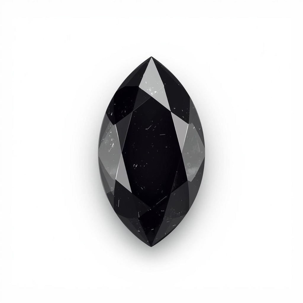 Black Spinel 10PC Tiny 2.5x5 MM Marquise Faceted Black Superior Semi Precious Gems