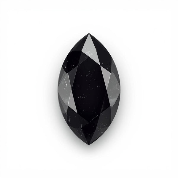 Black Spinel 10PC Tiny 2.5x5 MM Marquise Faceted Black Superior Semi Precious Gems