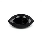 Black Spinel 10PC Tiny 2x4 MM Marquise Faceted Black Genuine Semi Precious Loose Gemstones