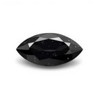 Black Spinel 1PC Tiny 3x6 MM Marquise Faceted Black Pure Semi Precious Loose Gems