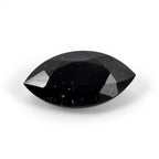 Black Spinel 1PC Tiny 4x8 MM Marquise Faceted Black Fiery Semi Precious Loose Gemstone