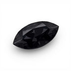Black Spinel 1PC Small 5x10 MM Marquise Faceted Black Brilliant Semi Precious Loose Gemstones