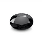 Black Spinel 1PC Large 10x12 MM Oval Faceted Black Brilliant Semi Precious Loose Gems
