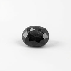 Black Spinel 1PC Chunky 12x16 MM Oval Faceted Black Polished Semi Precious Loose Gemstones