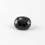 Black Spinel 1PC Tiny 3x5 MM Oval Faceted Black Luster Semi Precious Loose Gemstones