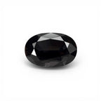 Black Spinel 1PC Medium 8x10 MM Oval Faceted Black Superior Semi Precious Loose Gemstone