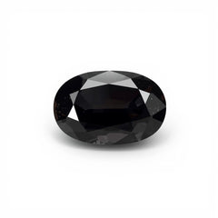 Black Spinel 1PC Medium 8x10 MM Oval Faceted Black Superior Semi Precious Loose Gemstone