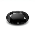 Black Spinel 1PC Large 9x11 MM Oval Faceted Black Pure Semi Precious Loose Gemstones