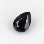 Black Spinel 1PC Tiny 5x7 MM Pear Faceted Black Polished Semi Precious Loose Gemstones
