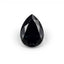 Black Spinel 1PC Large 8x12 MM Pear Faceted Black Natural Semi Precious Loose Gemstone