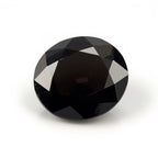 Black Spinel 1PC Large 12x12 MM Round Faceted Black High-Quality Semi Precious Loose Gemstones