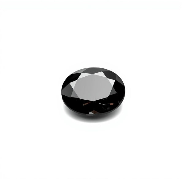 Black Spinel 10PC Tiny 3x3 MM Round Faceted Black Fiery Semi Precious Loose Gemstone