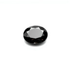 Black Spinel 1PC Tiny 5x5 MM Round Faceted Black Sparkling Semi Precious Gems