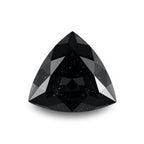 Black Spinel 1PC Chunky 15x15 MM Triangle Faceted Black Superior Semi Precious Loose Gemstone