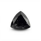 Black Spinel 10PC Tiny 4x4 MM Triangle Faceted Black Brilliant Semi Precious Loose Gemstones