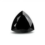 Black Spinel 1PC Small 8x8 MM Triangle Faceted Black Luster Semi Precious Loose Gemstones