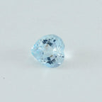 Sky Blue Topaz 1PC Large 10x10 MM Heart Faceted Blue Shine Semi Precious Loose Gems