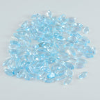 Sky Blue Topaz 10PC Tiny 2x4 MM Marquise Faceted Blue Shine Semi Precious Loose Gems