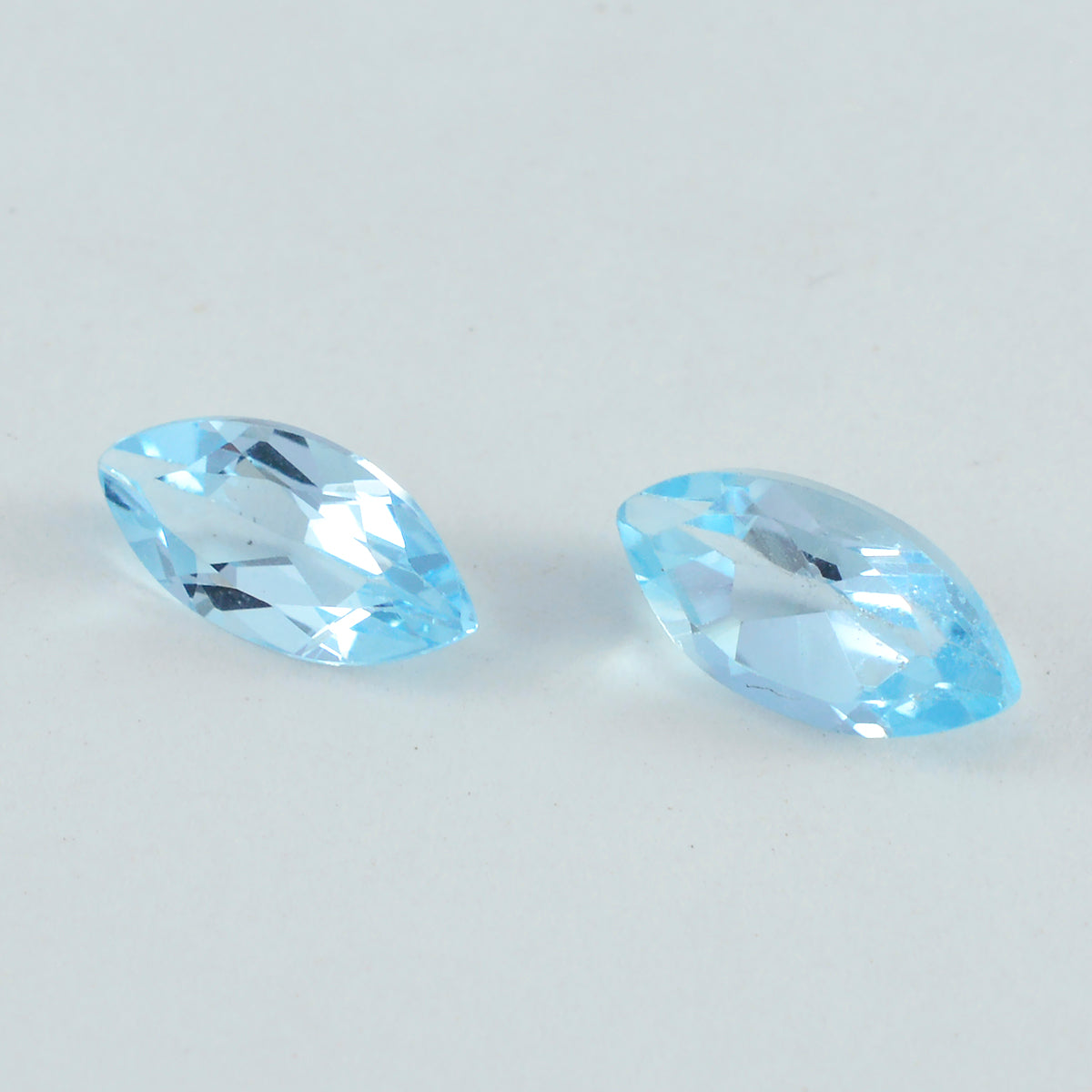 Sky Blue Topaz 1PC Small 6x12 MM Marquise Faceted Blue Superior Semi Precious Loose Gemstone