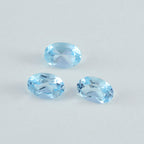 Sky Blue Topaz 1PC Large 8x16 MM Marquise Faceted Blue Fiery Semi Precious Gems