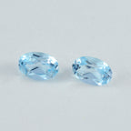 Sky Blue Topaz 1PC Large 8x12 MM Oval Faceted Blue Superior Semi Precious Loose Gemstone