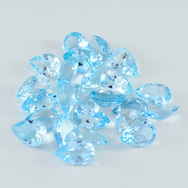 Sky Blue Topaz 1PC Large 11x11 MM Round Faceted Blue Fine Semi Precious Loose Gemstone