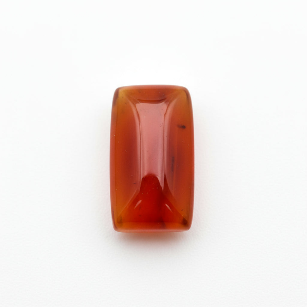 Carnelian 10PC Tiny 4x8 MM Baguette Cabochon Red High-Quality semi Precious Loose Gems