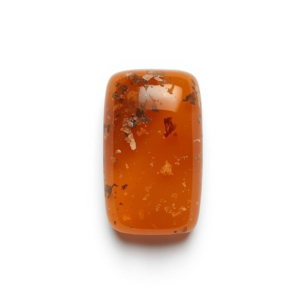 Carnelian 1PC Small 5x10 MM Baguette Cabochon Red Natural semi Precious Loose Gemstone