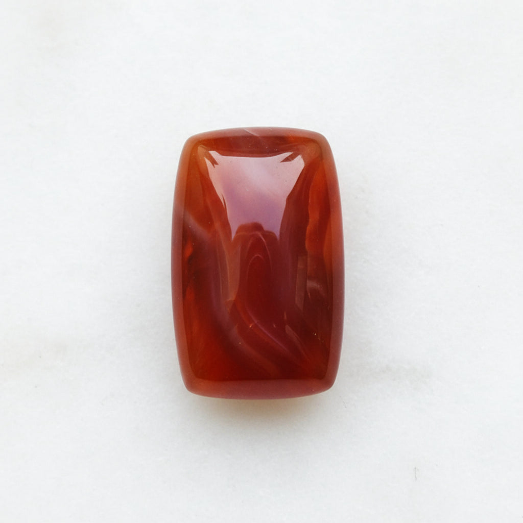 Carnelian 10PC Tiny 3x5 MM Emerald Cabochon Red Shine semi Precious Precious Gemstone