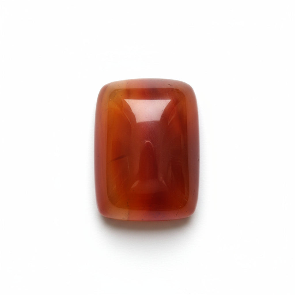 Carnelian 1PC Tiny 5x7 MM Emerald Cabochon Red High-Quality semi Precious Loose Gems