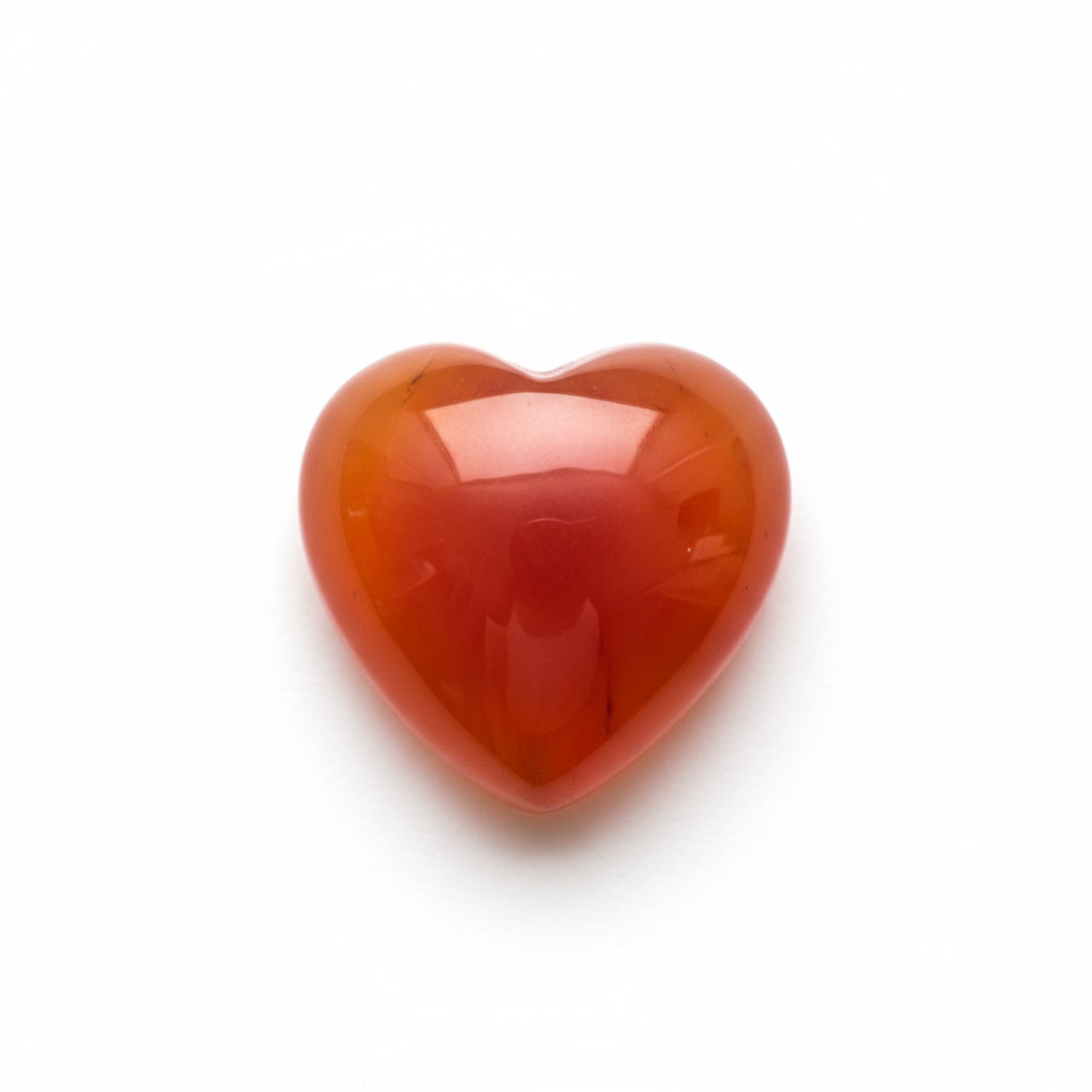 Carnelian 10PC Tiny 5x5 MM Heart Cabochon Red Polished semi Precious Precious Gemstone