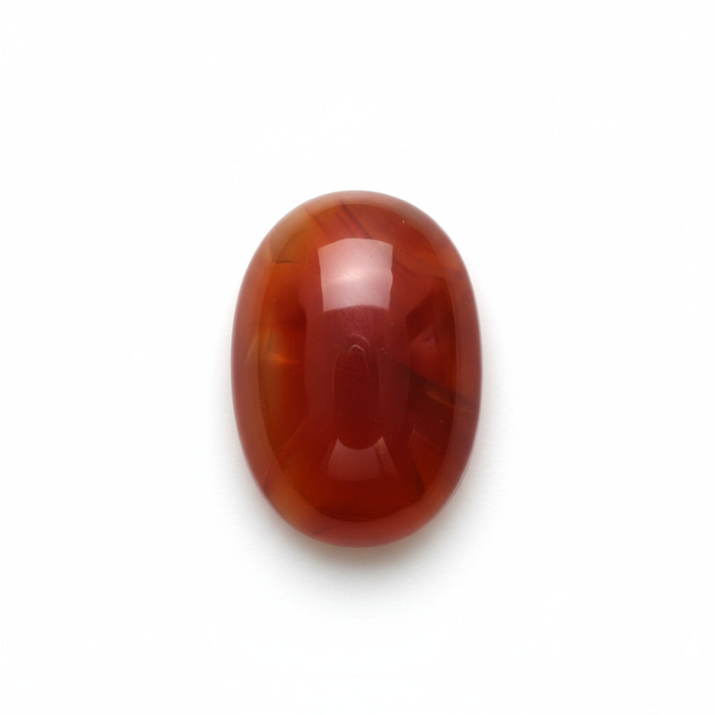Carnelian 10PC Tiny 3x5 MM Oval Cabochon Red Lustrous semi Precious Gems