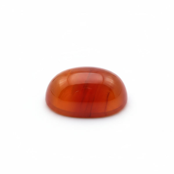Carnelian 1PC Small 6x8 MM Oval Cabochon Red High-Quality semi Precious Loose Gemstones