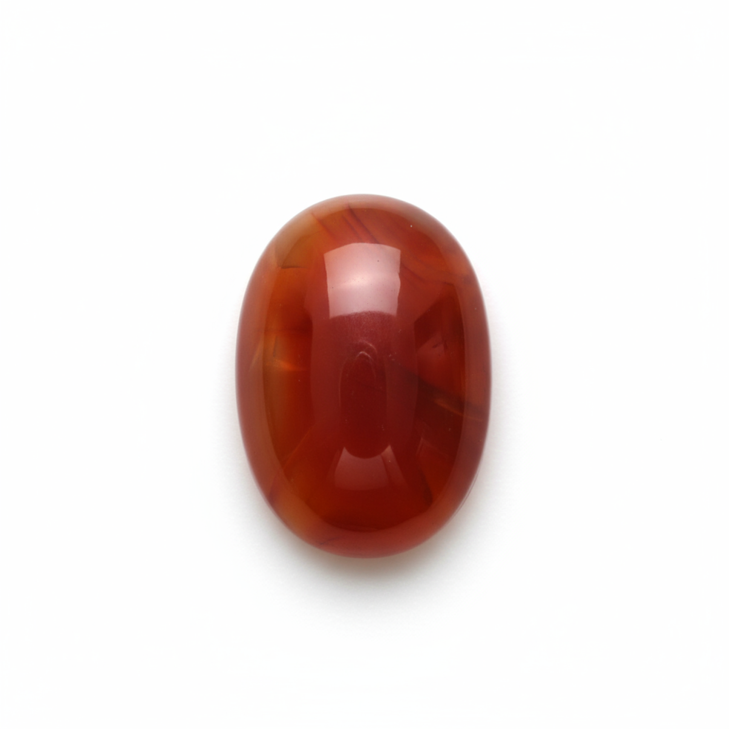 Carnelian 1PC Medium 7x10 MM Oval Cabochon Red Superior semi Precious Gems Imagen principal del producto