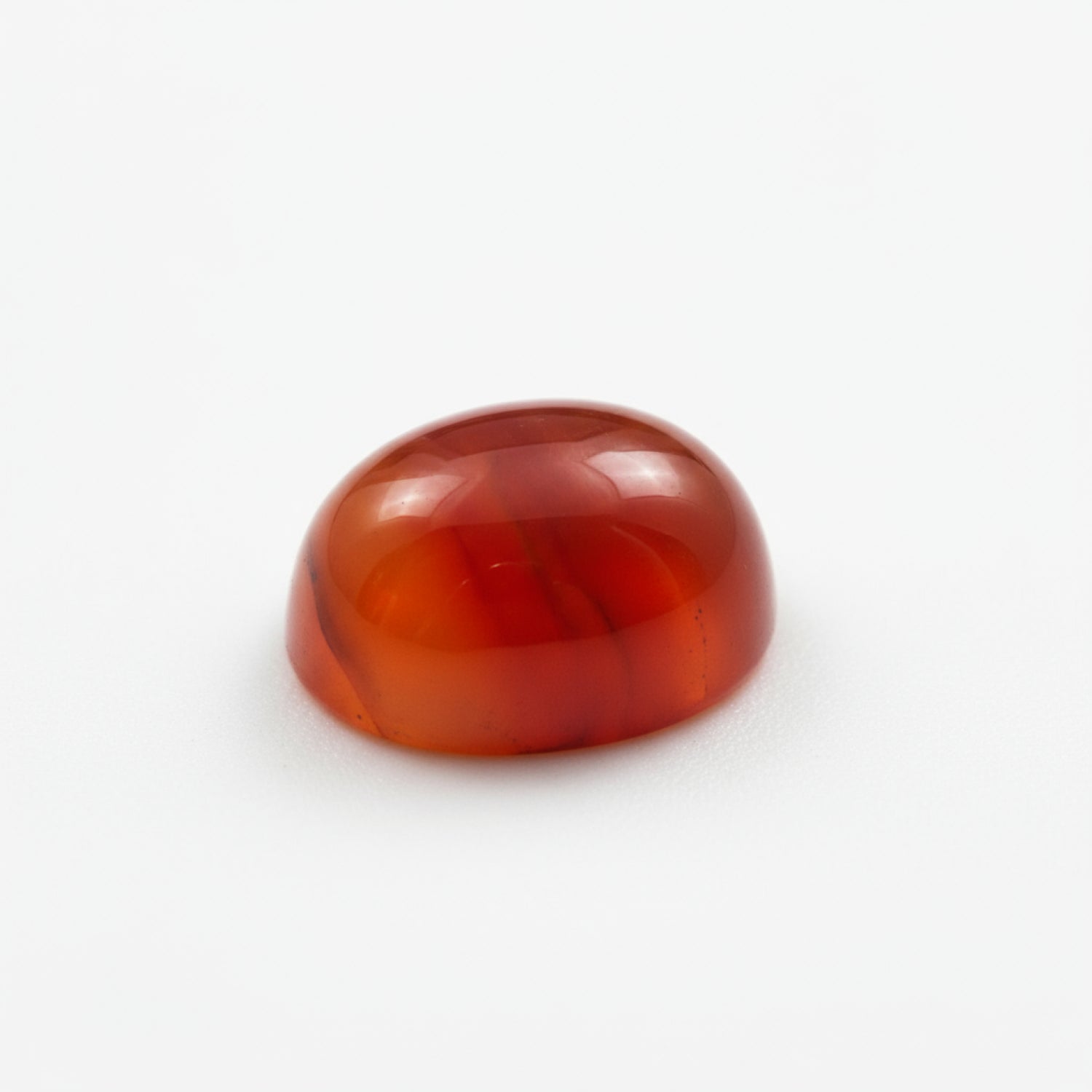 Carnelian 1PC Medium 8x10 MM Oval Cabochon Red Pure semi Precious Loose Gems