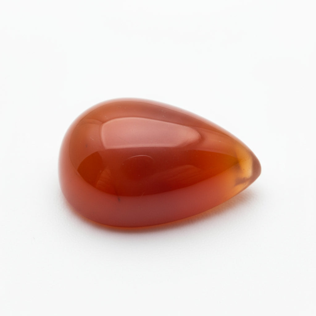 Carnelian 10PC Tiny 3x5 MM Pear Cabochon Red Sparkling semi Precious Gems