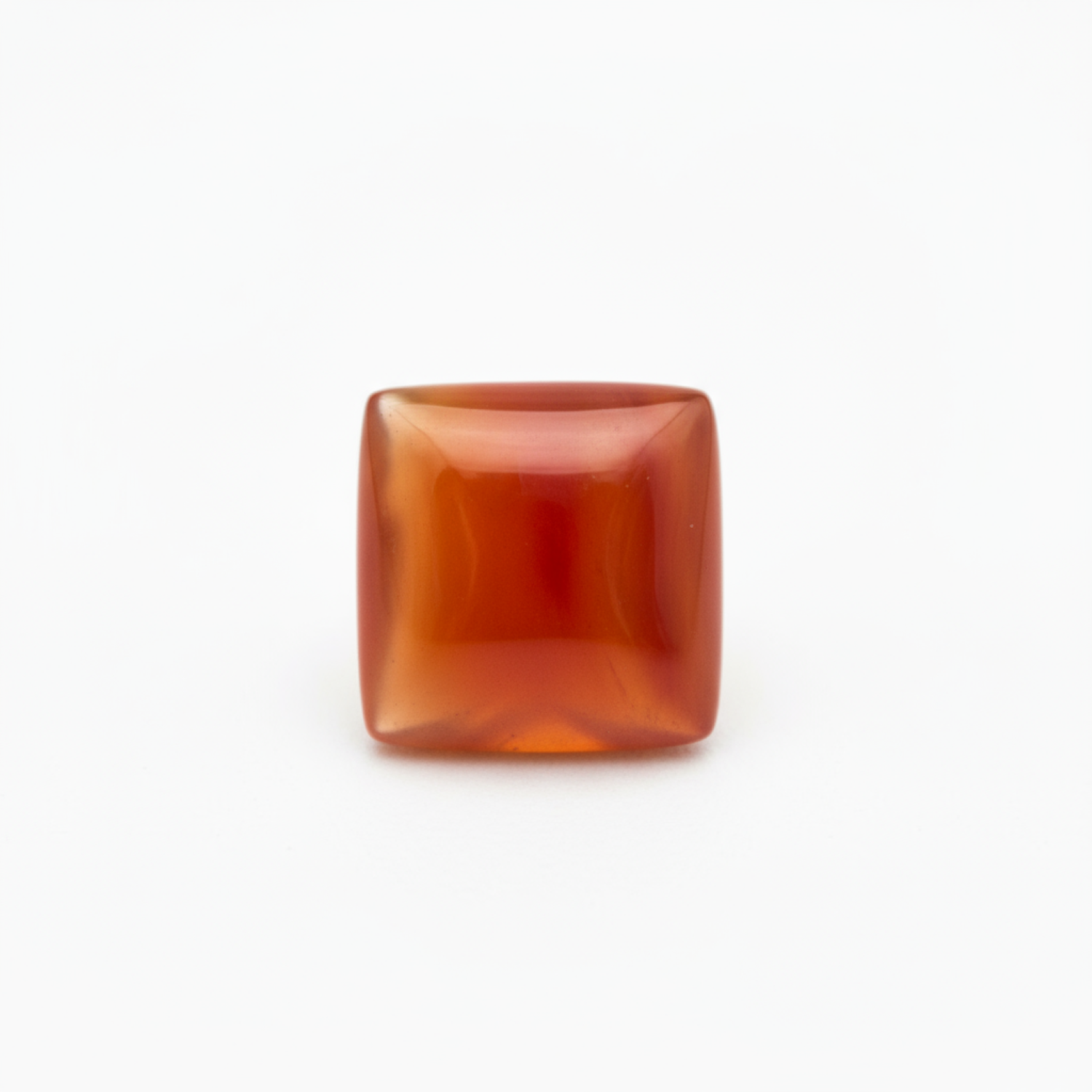 Carnelian 10PC Tiny 3x3 MM Square Cabochon Red Shine semi Precious Loose Gemstones Второстепенное изображение товара