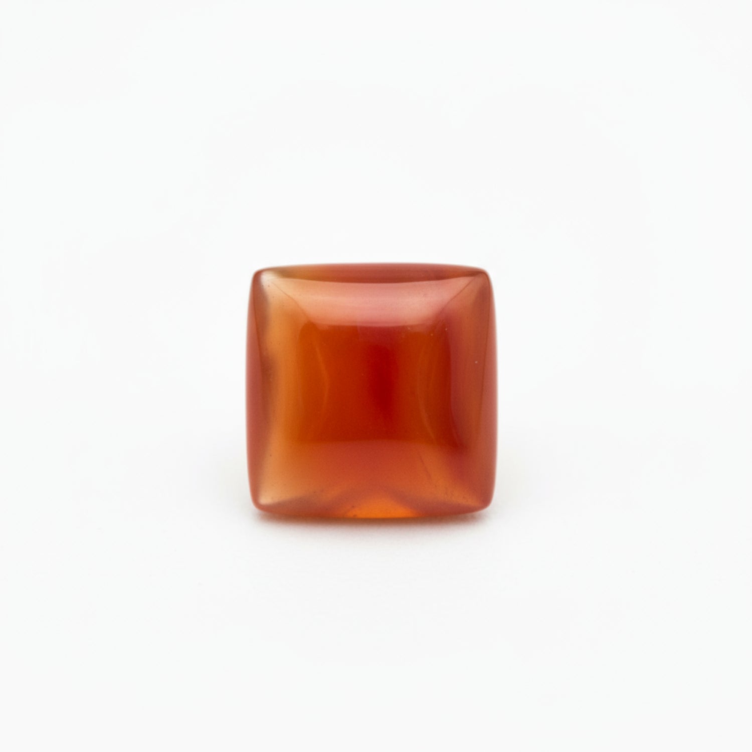 Carnelian 10PC Tiny 3x3 MM Square Cabochon Red Shine semi Precious Loose Gemstones