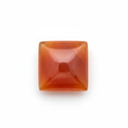 Carnelian 10PC Tiny 4x4 MM Square Cabochon Red Fine semi Precious Semi Precious Gemstone