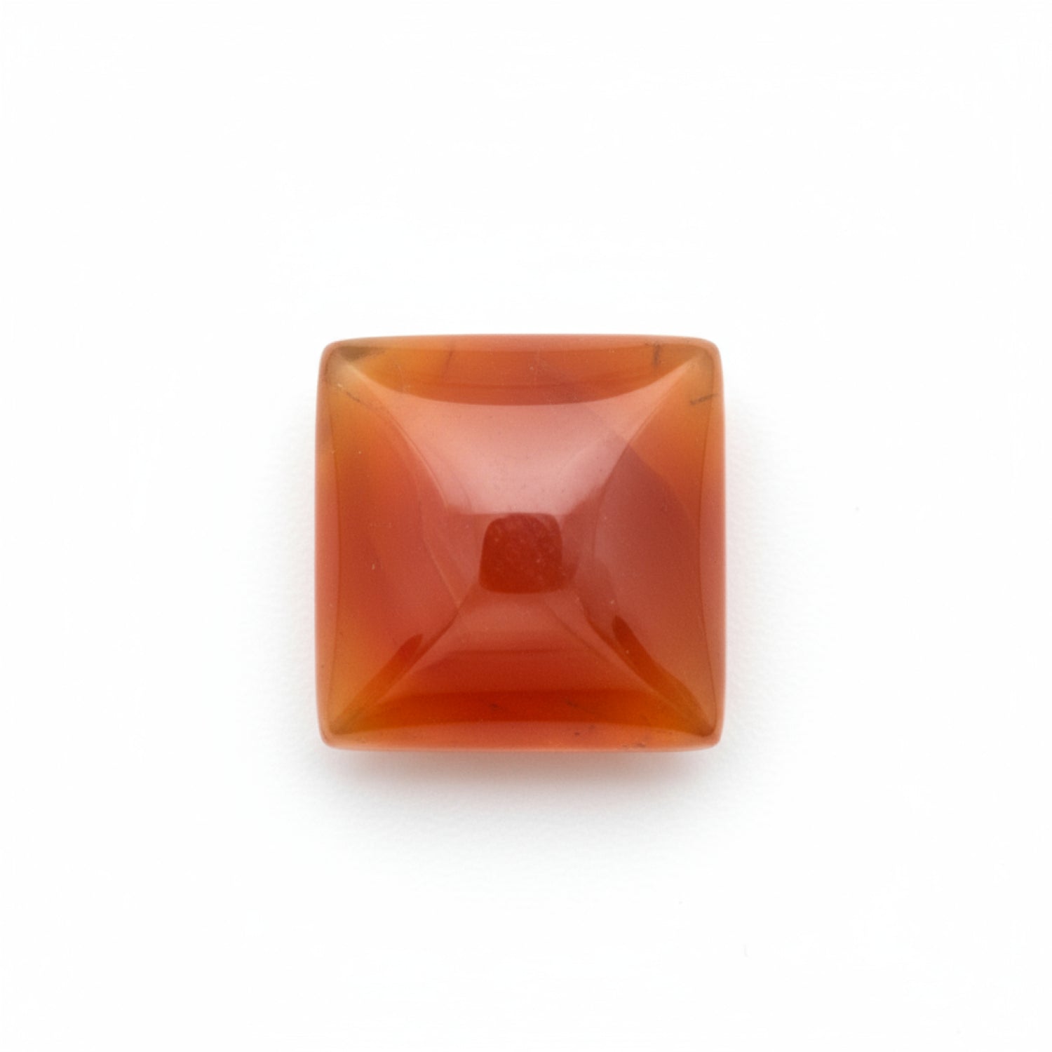 Carnelian 10PC Tiny 4x4 MM Square Cabochon Red Fine semi Precious Semi Precious Gemstone