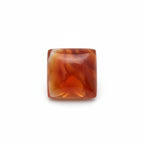 Carnelian 1PC Tiny 6x6 MM Square Cabochon Red Natural semi Precious Gems